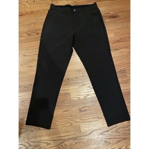 Men's‎ Bylt Premium Basics Kinetic Chino Pants Black 34x30 Performance Stretch